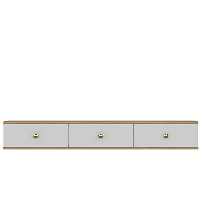 Hanah Home Zuzu 180 Soporte para TV Roble Zafiro y Blanco Hanah Home Zuzu 180 Soporte para TV Roble Zafiro y Blanco